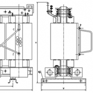 35kV級(jí)SC(B)系列三相干式配電變壓器